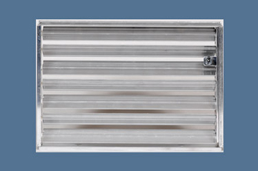 Opposed blade damper assembly