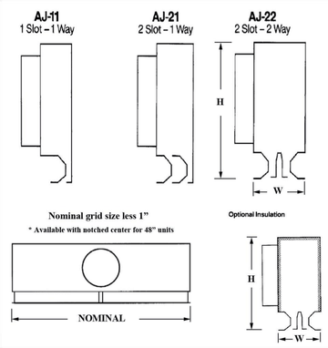 AJ - Linear diffuser