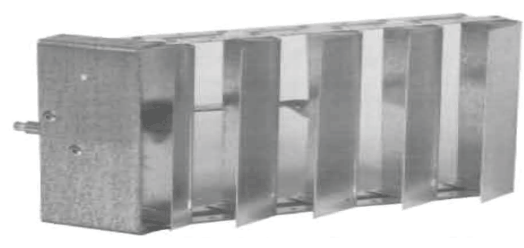 Dimensioned drawing of EXR-3, EXR-B accessory