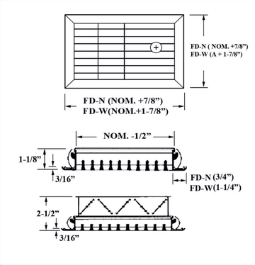 FD-AD - Linear diffuser