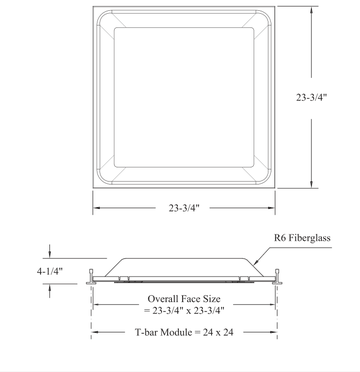 PD-T-FGB - Ceiling diffuser