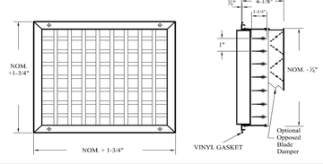 VHI, VHOBI - Supply grille