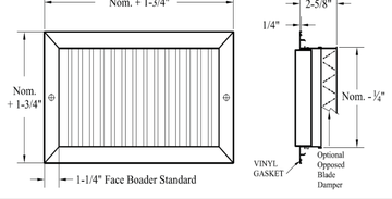 VMEI, VMEOBI, HMEI, HMEOBI - Supply grille