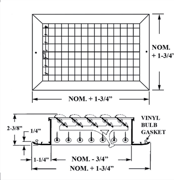 VML - Supply grille